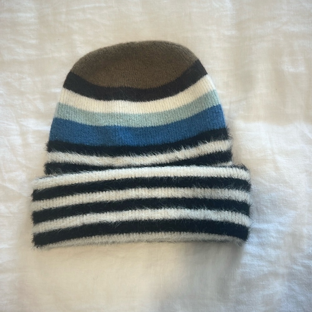 NWT Bellerose Amet Striped Beanie